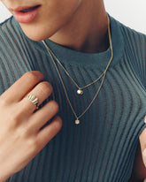 Moulin Diamonds Letter Necklace